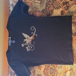 Karen Scott hummingbird tee